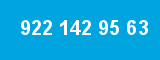 922 142 95 63